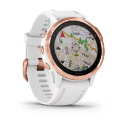 Garmin International Fēnix 6S Pro 010-02159-10 10 Garmin International Fēnix 6S Pro 010-02159-10 -Potomac River Running SHOP 010 02159 10 WhiteRoseGold C