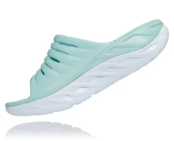 Women's HOKA Ora Recovery Slide - 1099674-EBWH 9 Women's HOKA Ora Recovery Slide - 1099674-EBWH -Potomac River Running SHOP 1099674 EBWH 4
