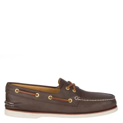 Sperry Men's Gold Cup Authentic Original 2-Eye Boat Shoe In Brown 7 Sperry Men's Gold Cup Authentic Original 2-Eye Boat Shoe In Brown -Potomac River Running SHOP 219493 000 1100x