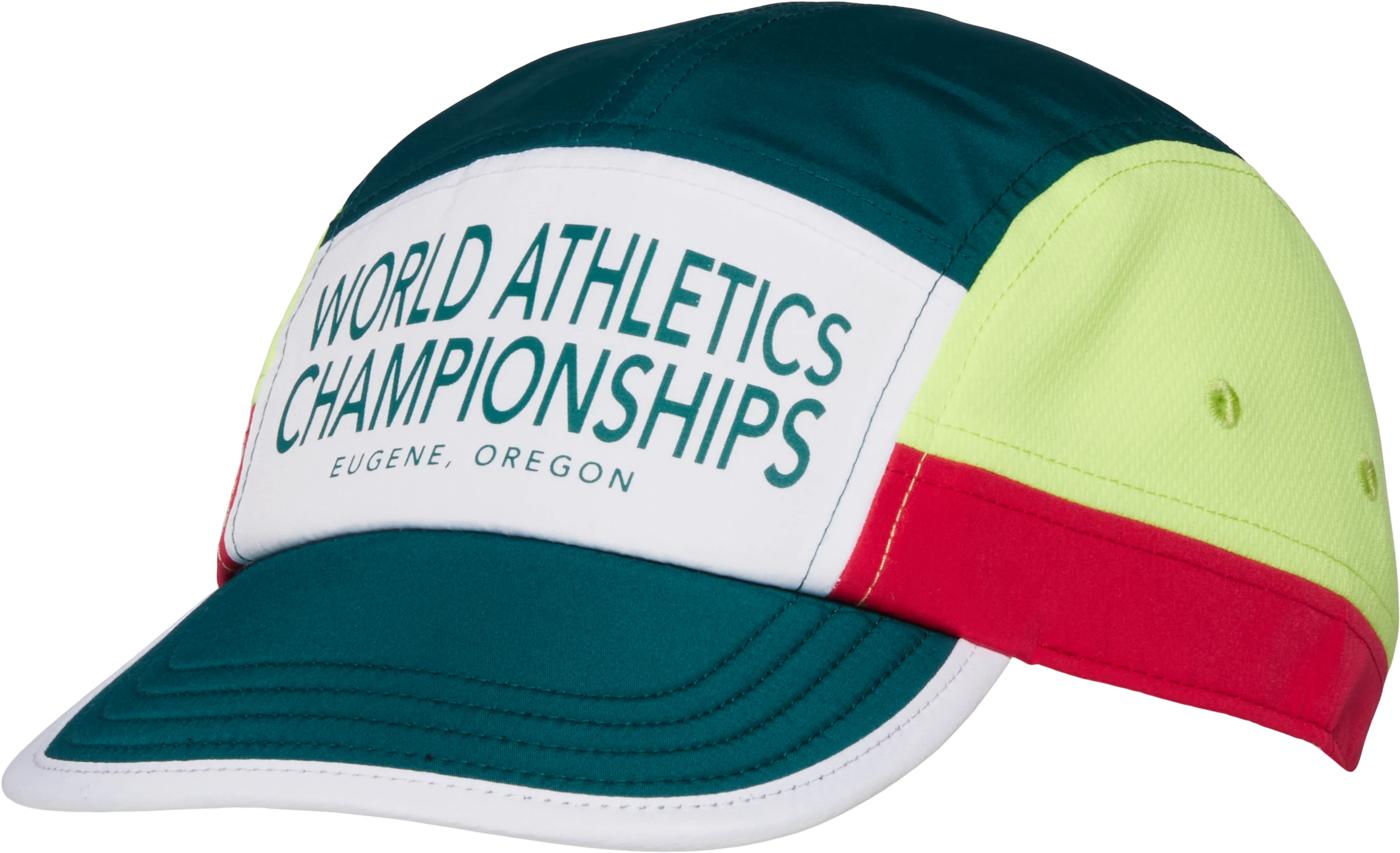 ASICS World Athletics Championships 5 Panel Cap - 3013A782.900 3 ASICS World Athletics Championships 5 Panel Cap - 3013A782.900