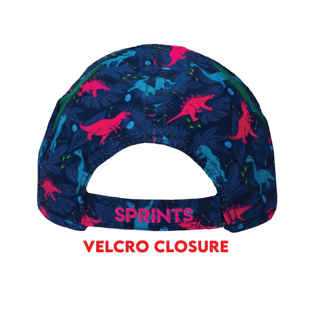 Youth Sprints Dinosaur Running Hat-SPRN-KIDS-DINO 4 Youth Sprints Dinosaur Running Hat-SPRN-KIDS-DINO - Image 2