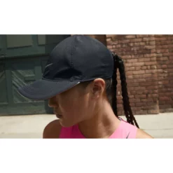 Nike Dri-Fit Aerobill Featherlight Perforated Running Cap -Potomac River Running SHOP FA22 PDPplus DC3598 010 BN02 DES