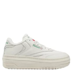 Reebok Women's Club C Extra In Chalk/Chalk/Glen Green