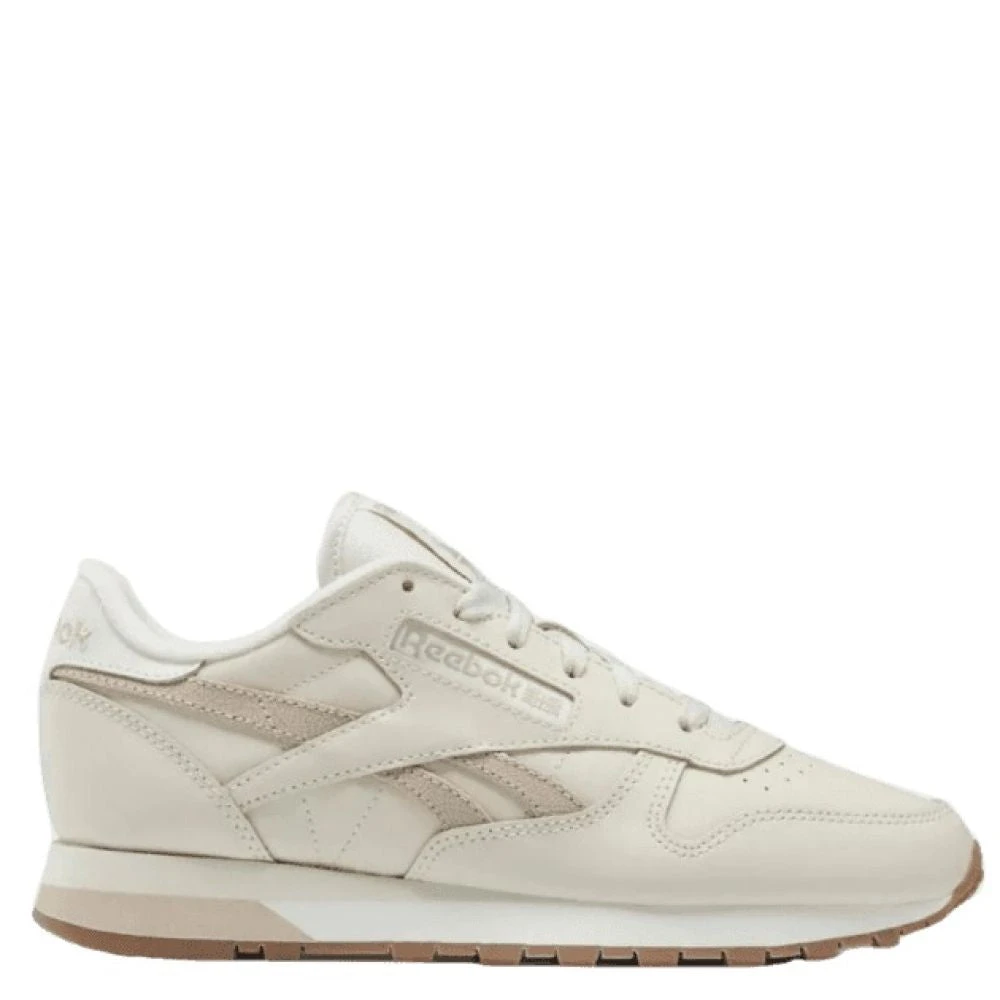 Reebok Women's Classic Leather In Alabaster/Modern Beige/Chalk 3 Reebok Women's Classic Leather In Alabaster/Modern Beige/Chalk