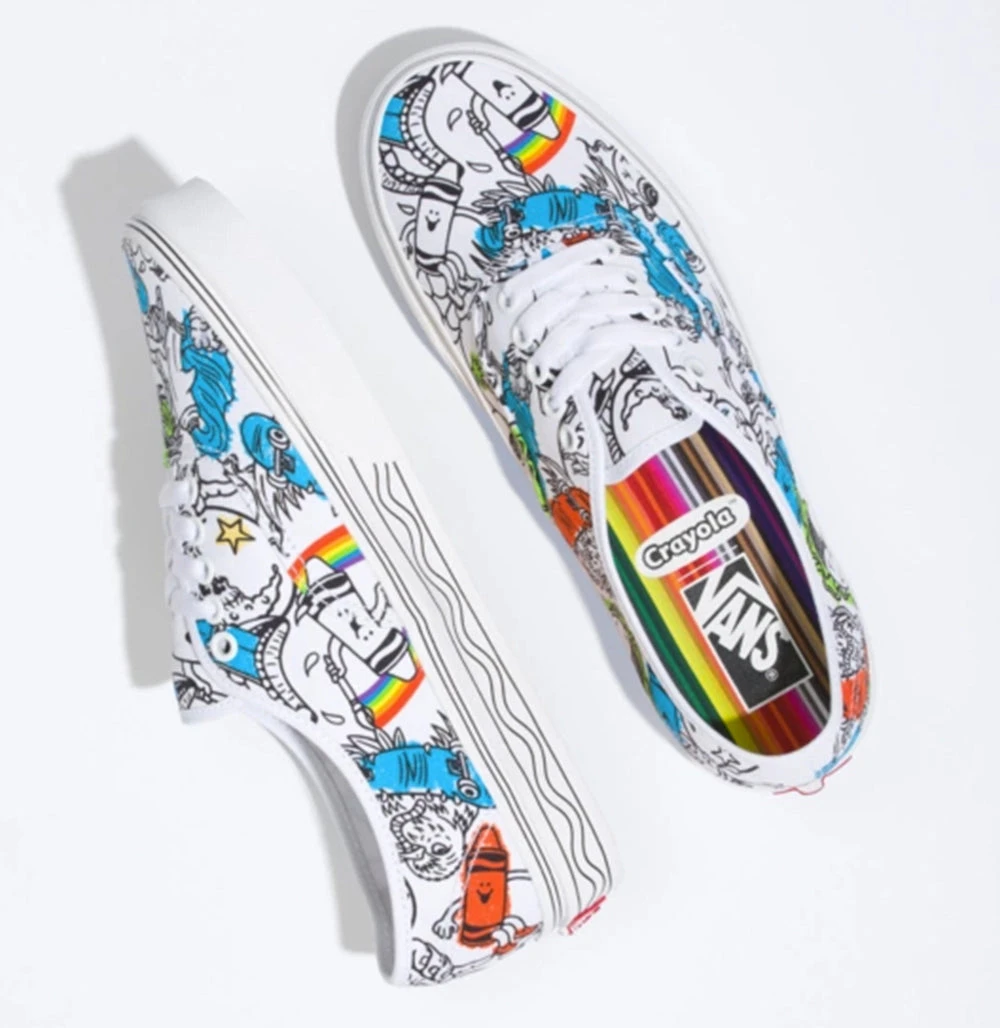 Vans X Crayola Authentic In DIY/Sketch Your Way 5 Vans X Crayola Authentic In DIY/Sketch Your Way - Image 3