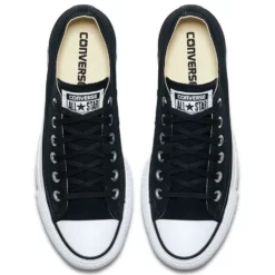Converse Women's Chuck Taylor All Star Lift Low Top In Black -Potomac River Running SHOP c o convers chuck taylor all star lift low top black 560250c 4 1100x