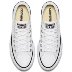 Converse Women's Chuck Taylor All Star Lift In White/Black -Potomac River Running SHOP c o convers chuck taylor all star lift low top white 560251c 4 1100x