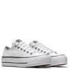 Converse Women's Chuck Taylor All Star Lift In White/Black 2 Converse Women's Chuck Taylor All Star Lift In White/Black -Potomac River Running SHOP c o convers chuck taylor all star lift low top white 560251c 5 1100x