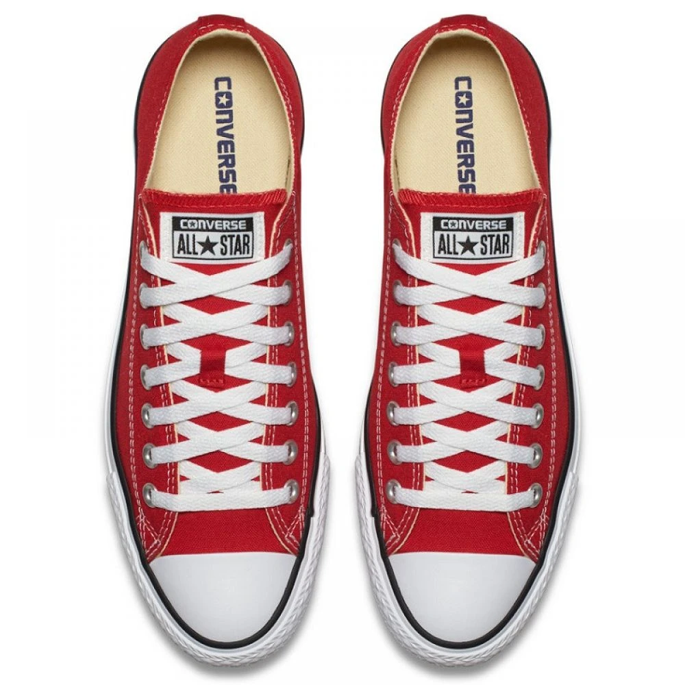 Converse Chuck Taylor All Star Low Top In Red 7 Converse Chuck Taylor All Star Low Top In Red - Image 5