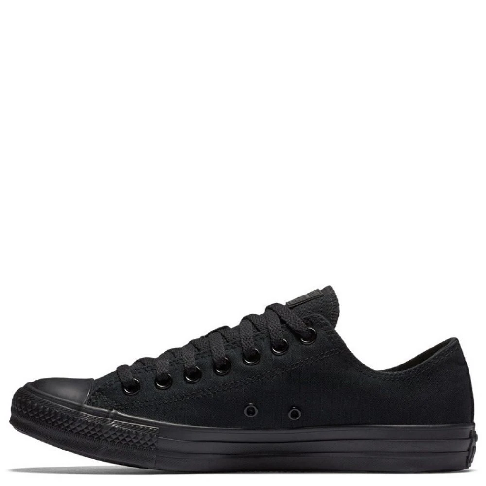 Converse Chuck Taylor All Star Mono Canvas Low Top In Black Monochrome 7 Converse Chuck Taylor All Star Mono Canvas Low Top In Black Monochrome - Image 5
