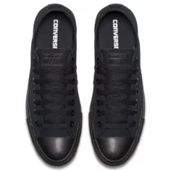 Converse Chuck Taylor All Star Mono Canvas Low Top In Black Monochrome 9 Converse Chuck Taylor All Star Mono Canvas Low Top In Black Monochrome -Potomac River Running SHOP c o converse chuck taylor all star monochrome canvas low top black m5039 4 1 1100x
