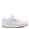 Reebok Women's Club C Double In White/Rubber Gum-07 2 Reebok Women's Club C Double In White/Rubber Gum-07 -Potomac River Running SHOP fv5658 1 footwear photography side lateral center view white 1100x