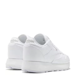 Reebok Women's Classic SP Vegan In Ftwr White/Pure Grey 2 -Potomac River Running SHOP gx8691 6 footwear photography back lateral top view white 1100x