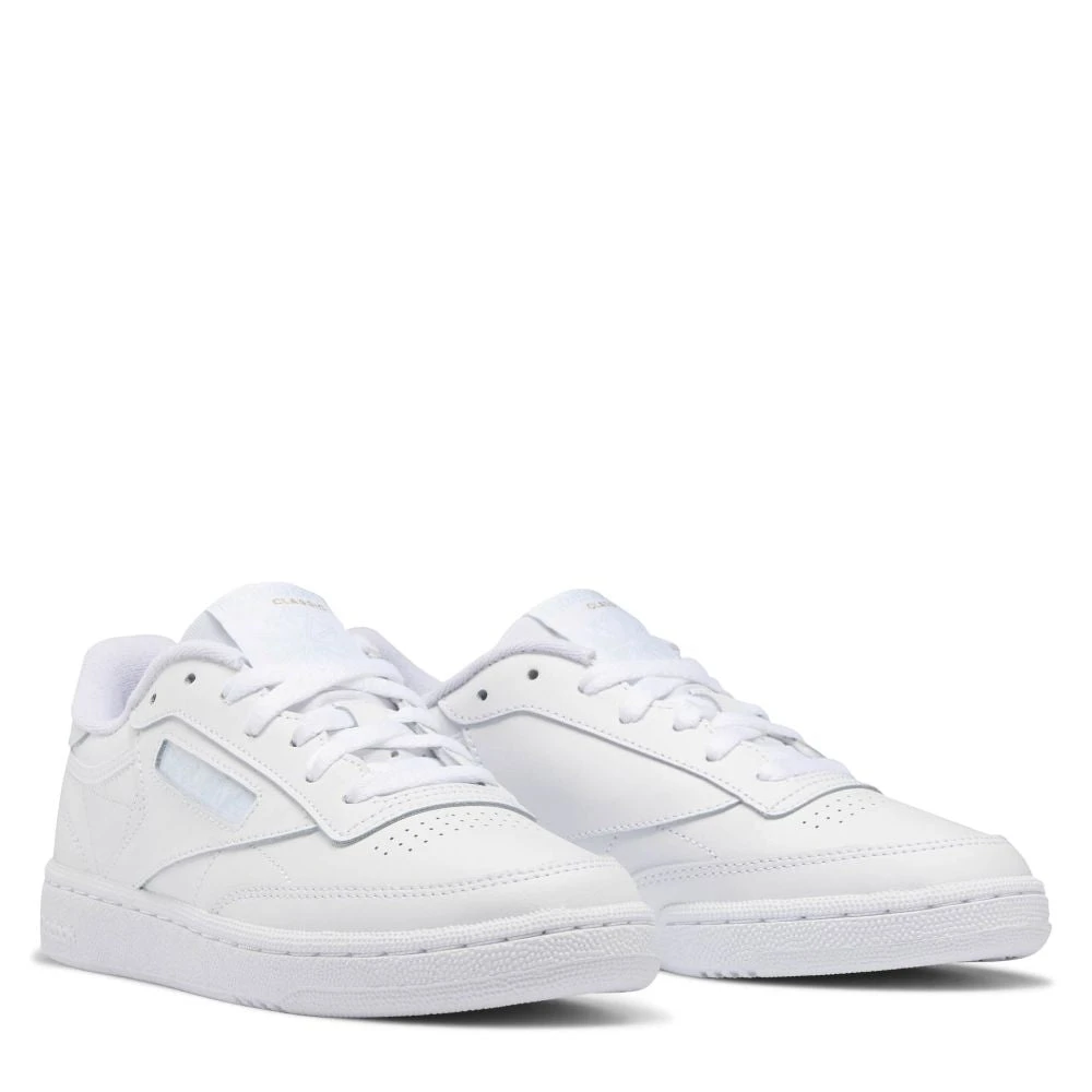 Reebok Women's Club C 85 In Ftwr White/Glass Blue 4 Reebok Women's Club C 85 In Ftwr White/Glass Blue - Image 2