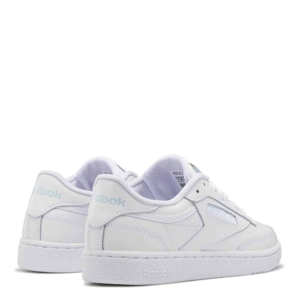 Reebok Women's Club C 85 In Ftwr White/Glass Blue 6 Reebok Women's Club C 85 In Ftwr White/Glass Blue - Image 4
