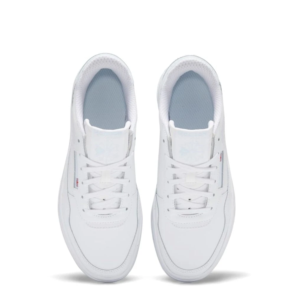 Reebok Women's Court Peak In Ftwr White/Glass Blue/Rbbr White 4 Reebok Women's Court Peak In Ftwr White/Glass Blue/Rbbr White - Image 2