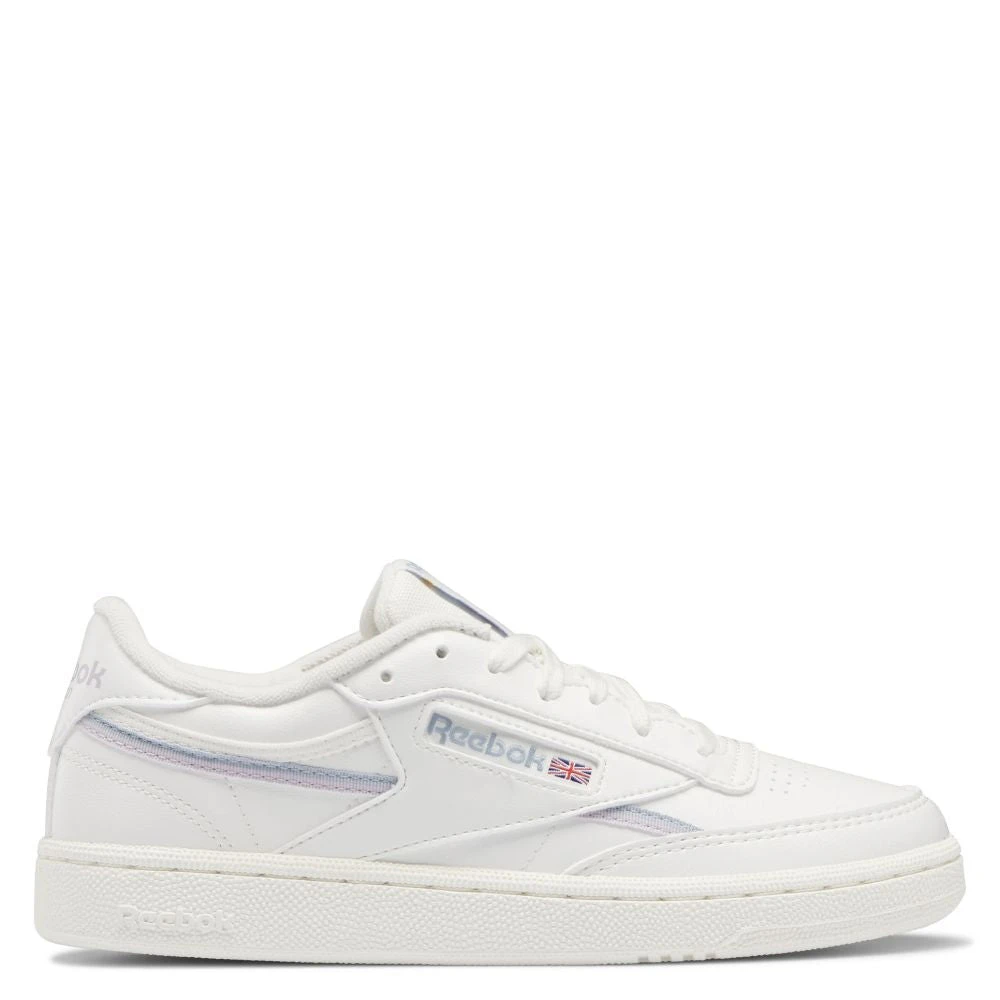 Reebok Women's Vegan Club C 85 In Chalk/Gable Grey/Quartz Glow 3 Reebok Women's Vegan Club C 85 In Chalk/Gable Grey/Quartz Glow