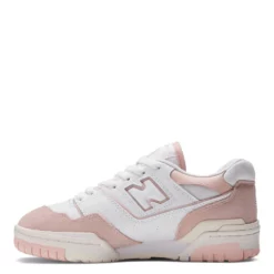 New Balance Women's 550 In White With Pink Sand And Sea Salt -Potomac River Running SHOP nb bbw550cd 1595 3 1100x