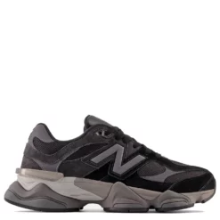 New Balance 9060 In Black With Castlerock And Rain Cloud