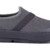 Women's Oofos OOmg Fibre - 5071-Grey 1 Women's Oofos OOmg Fibre - 5071-Grey -Potomac River Running SHOP oofos oomg fibre low shoe gray a
