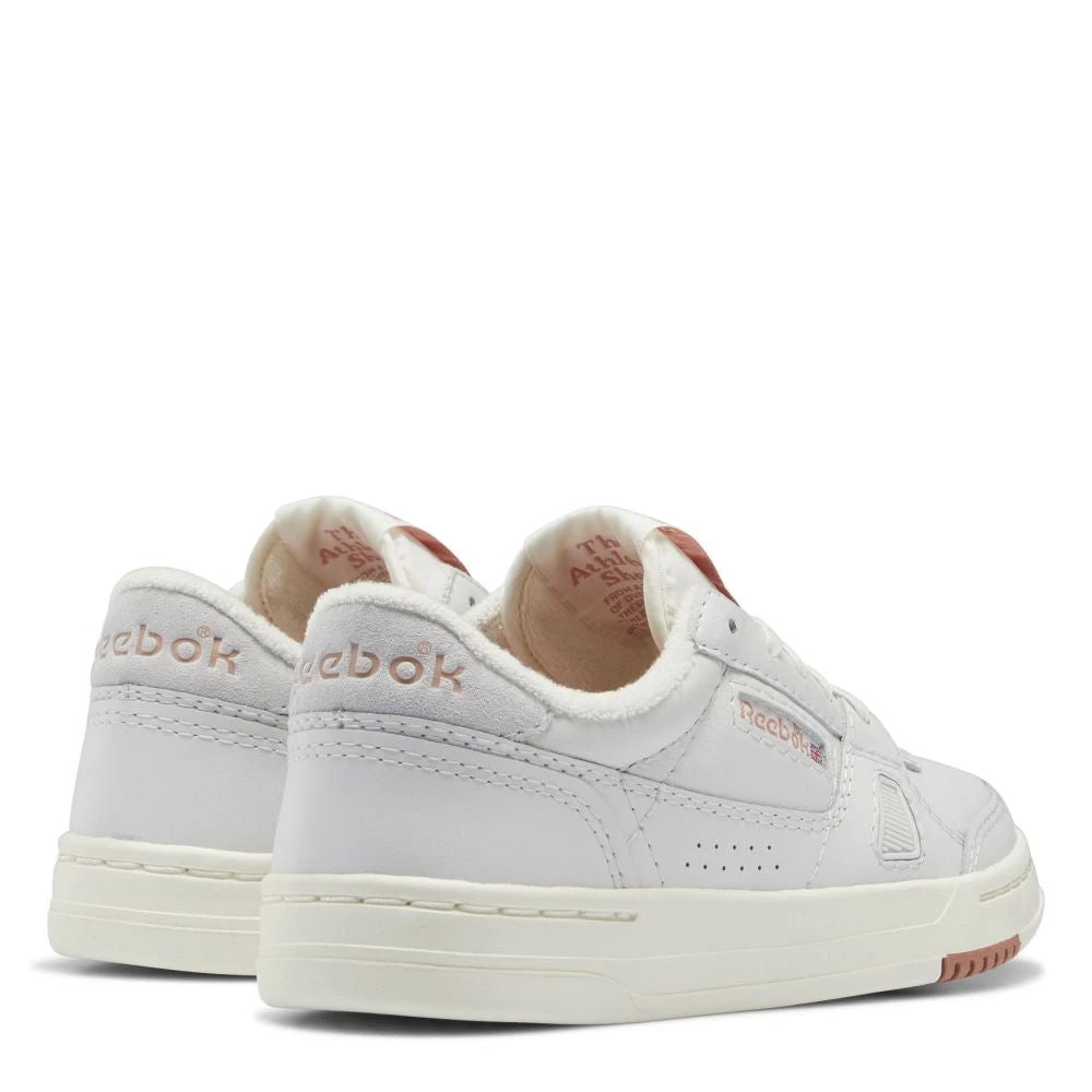 Reebok Women's LT Court In Cold Grey/Canyon Coral/Chalk 5 Reebok Women's LT Court In Cold Grey/Canyon Coral/Chalk - Image 3