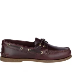 Sperry Men's Authentic Original 2-Eye Boat Shoe In Amaretto
