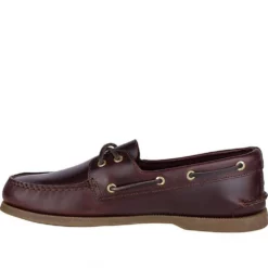 Sperry Men's Authentic Original 2-Eye Boat Shoe In Amaretto -Potomac River Running SHOP s p sperry men authentic original 2eye boat shoe amaretto 0195214 3 1100x