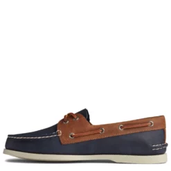 Sperry Men's Authentic Original 2-Eye Wild Horse Boat Shoe In Navy/Sonora 8 Sperry Men's Authentic Original 2-Eye Wild Horse Boat Shoe In Navy/Sonora -Potomac River Running SHOP sts21718 180 1100x