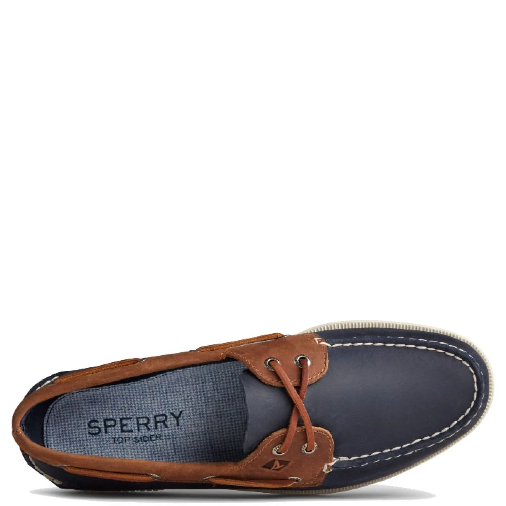 Sperry Men's Authentic Original 2-Eye Wild Horse Boat Shoe In Navy/Sonora 5 Sperry Men's Authentic Original 2-Eye Wild Horse Boat Shoe In Navy/Sonora - Image 3