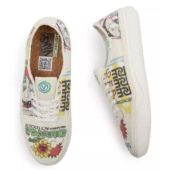 Vans Eco Theory Circle Vee In Eco Positivity/Natural -Potomac River Running SHOP vn0a4bwlarg 3 1100x