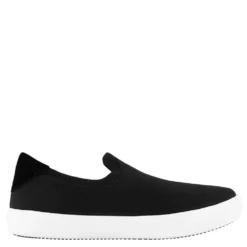 Vessi Women's Boardwalk Slip-On In Boulder Black