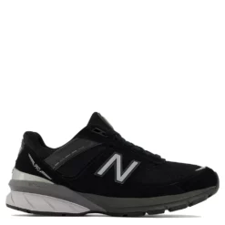 New Balance Women's Made In US 990v5 In Black With Silver