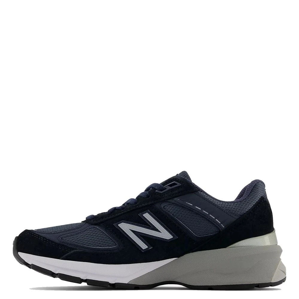 New Balance Women's Made In US 990v5 In Navy With Silver 5 New Balance Women's Made In US 990v5 In Navy With Silver - Image 3