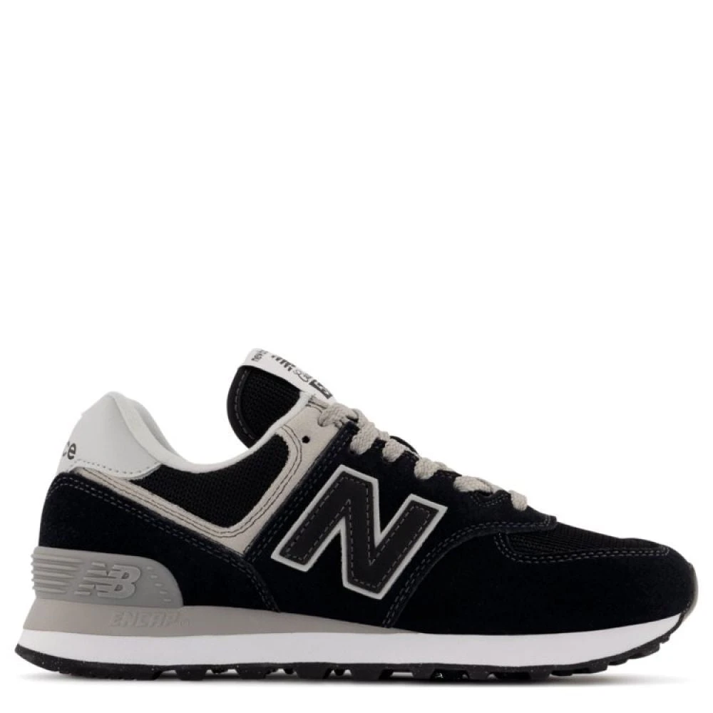 New Balance Women's 574v3 In Black With White 3 New Balance Women's 574v3 In Black With White